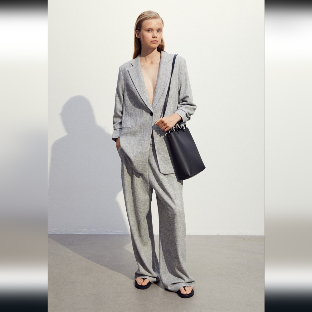 NWT H&M Wide Leg Pants Sz 2